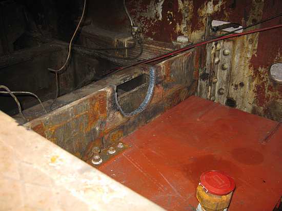Clearance for prop-shaft