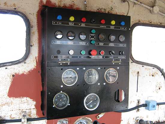 Class 03's completed control panel