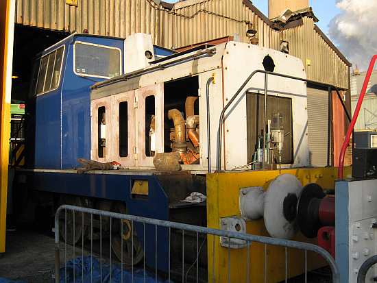 Class 03 front rebuild continuing