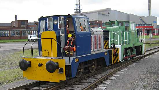 Beverley heads across to the main line