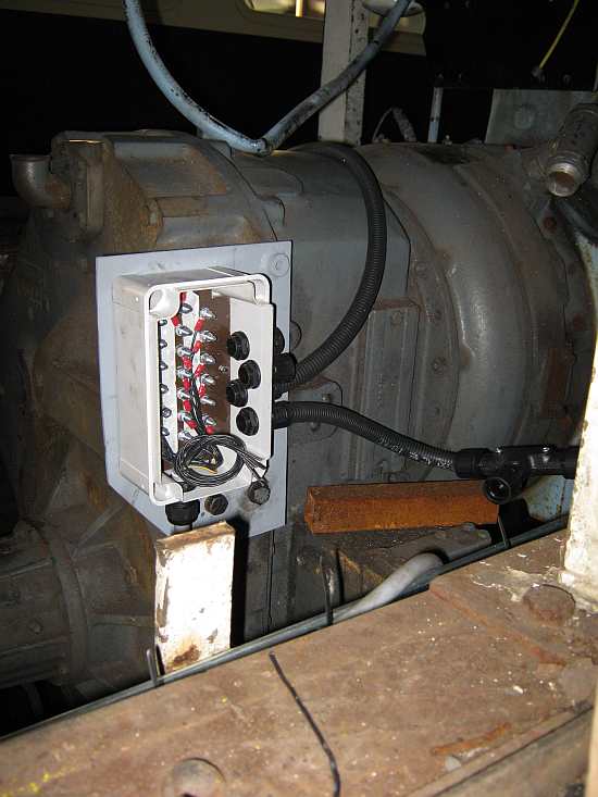 Engine wiring box