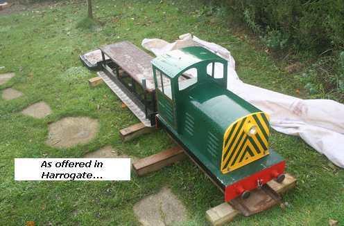 As offered in Harrogate