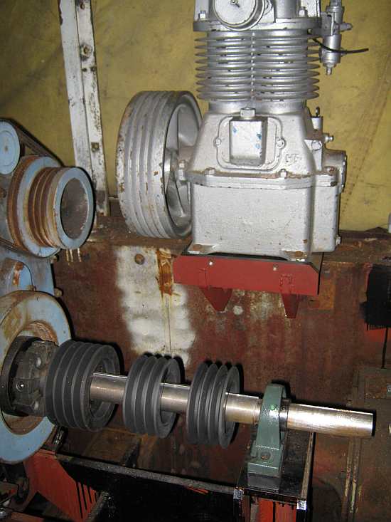 Converter Cooler & aux drive shaft