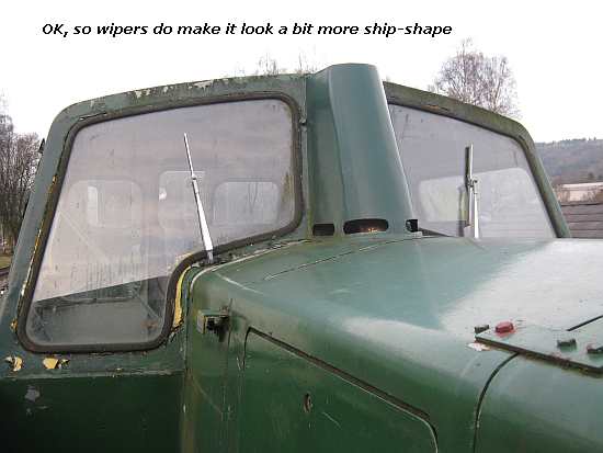 Tom now has wipers