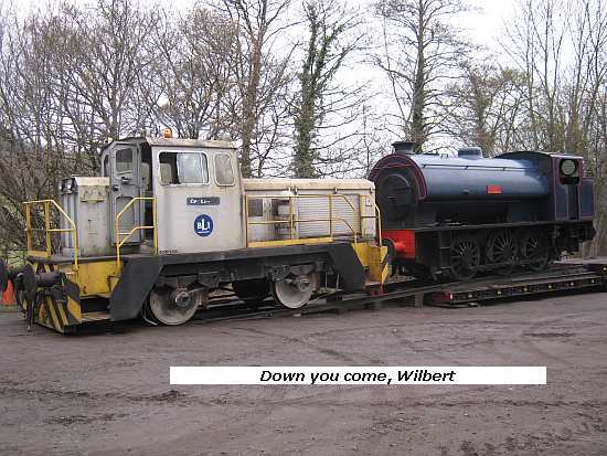 Cheedale eases Wilbert off its trailer