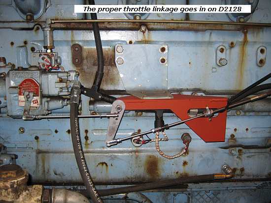 D2128 proper throttle linkage added
