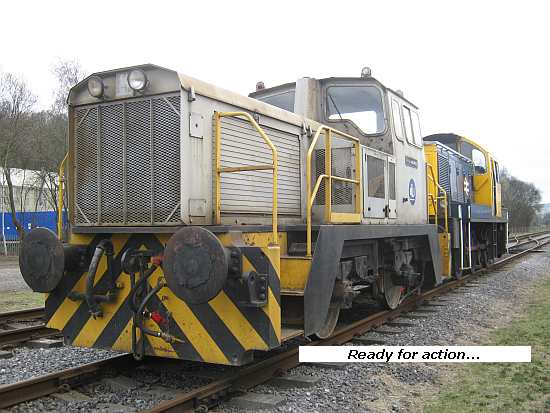 Cheedale & 14901 ready for action