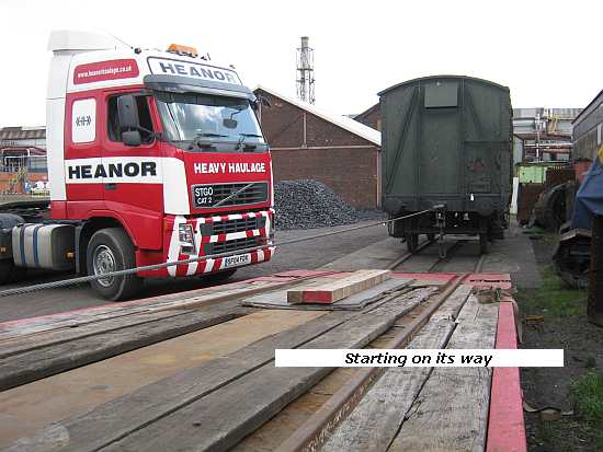 Winching starts