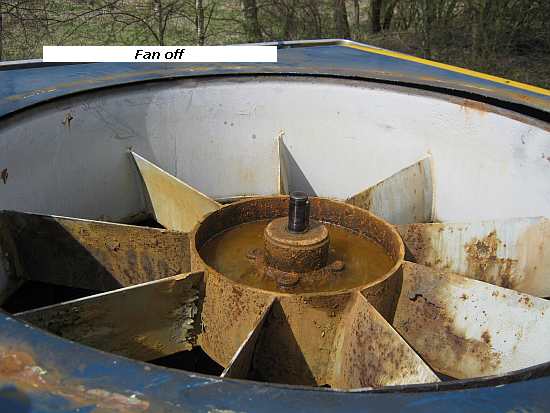 Fan removed
