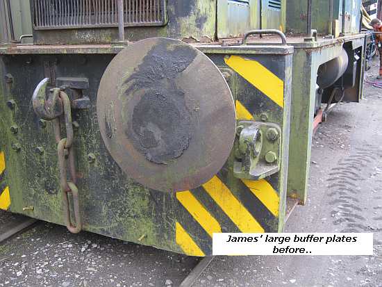 James oversize buffer plates