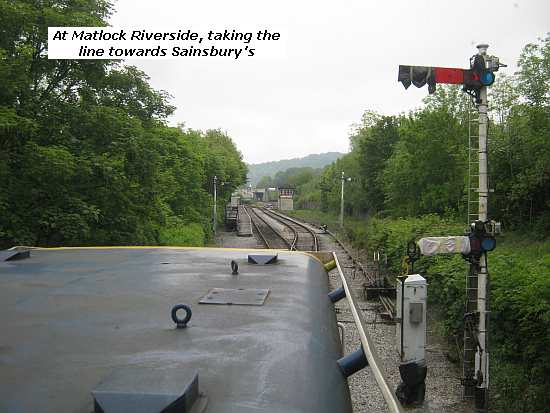 D14901 at Matlock Riverside taking line to Sainsbury's