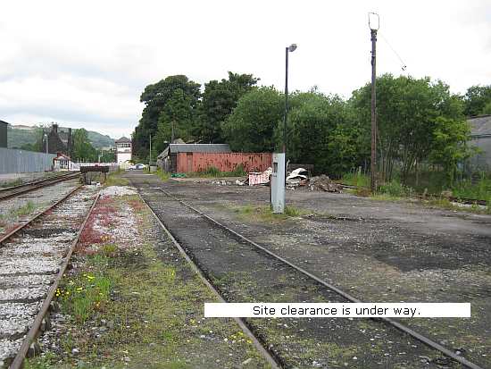 Site clearance under way