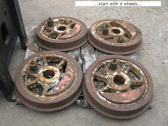 4 wheels
