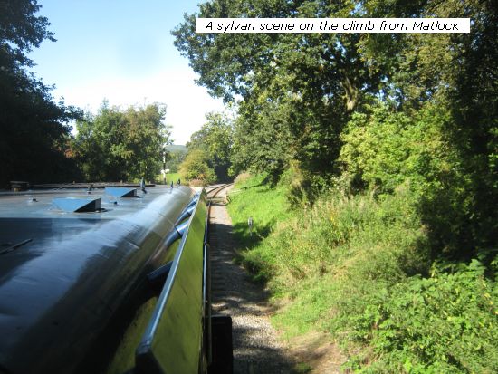 The climb from Matlock