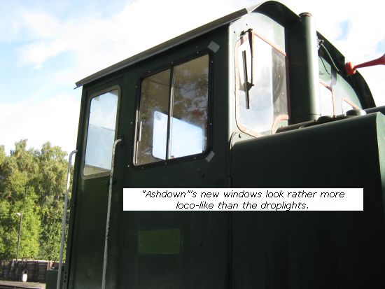 Ashdown's new windows