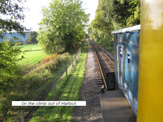 14901 on climb out of Matlock