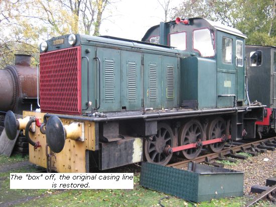 Original casing line is restored