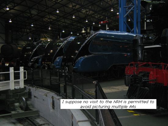 Multiple A4s at NRM, York