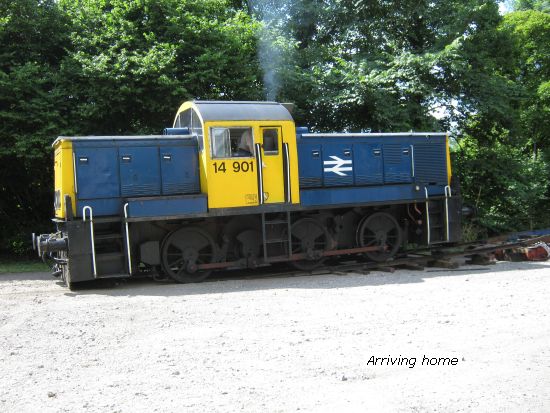 14901 arriving home