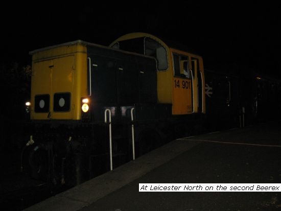 14901 at Leicester North on Beerex 2