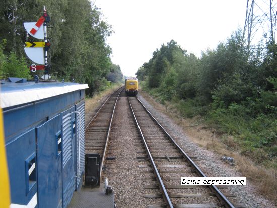 14901 with Deltic approaching