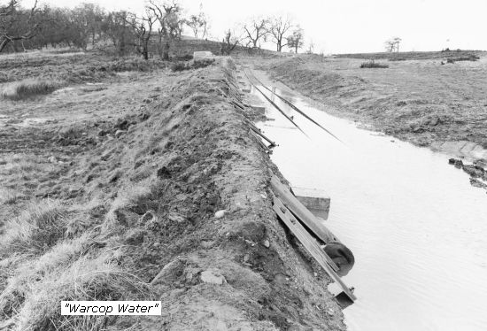 Warcop track and water