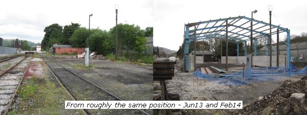 View from same spot Jun 2014 & Feb 2014