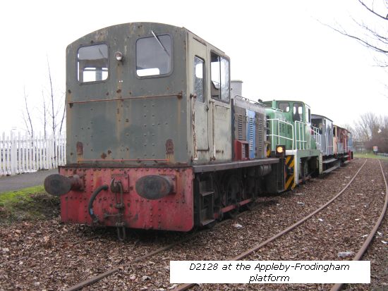 D2128 at the Appleby-Frodingham platform