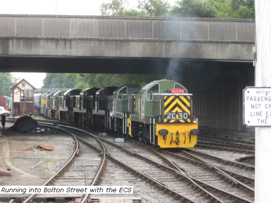 Cavalcade running into Bolton St