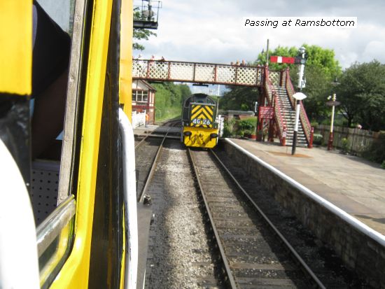 Passing at Ramsbottom