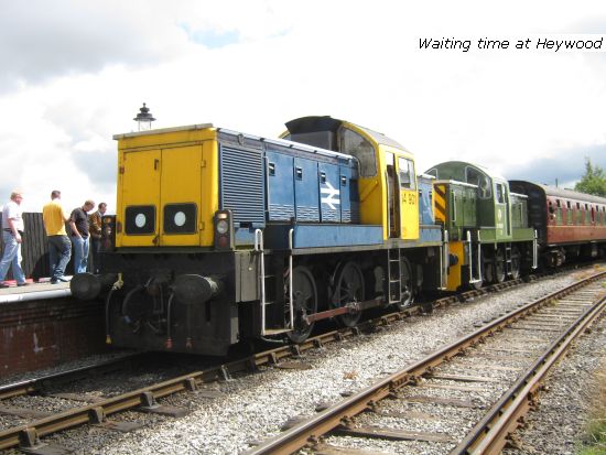 14901 waiting at Heywood