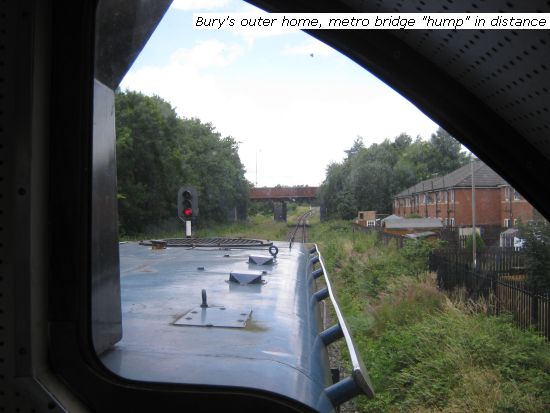 14901 waiting at Bury's outer home signal
