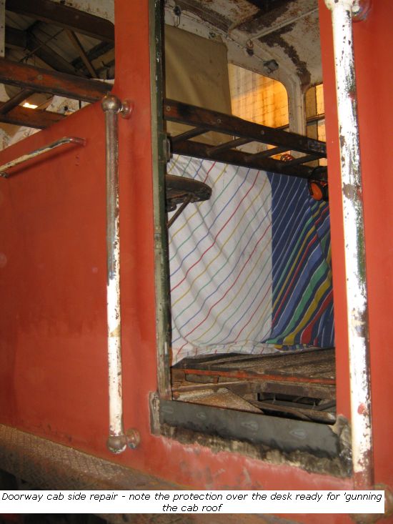 D2128 - cab side doorway repair