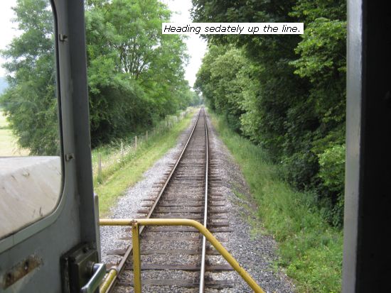 Cheedale heading up the line