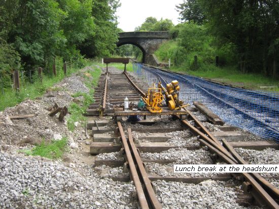 Headshunt trackwork