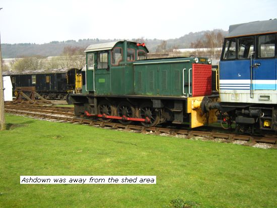 Ashdown moves away from shed area