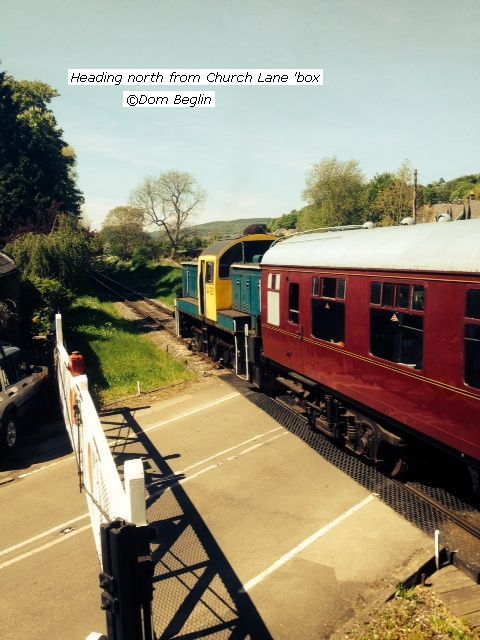 14901 and train heading for Church Lane