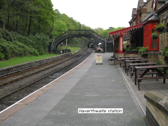 Haverthwaite Station