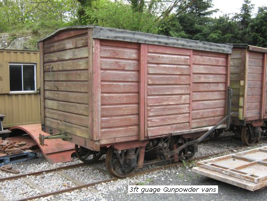 Lakeside & Haverthwaite 3ft gauge Gunpowder van