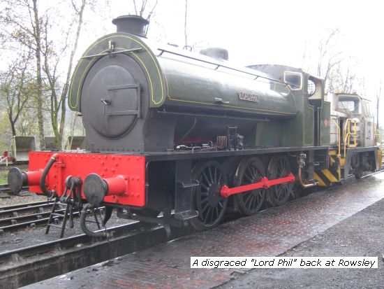 Lord Phil back at Rowsley over pit