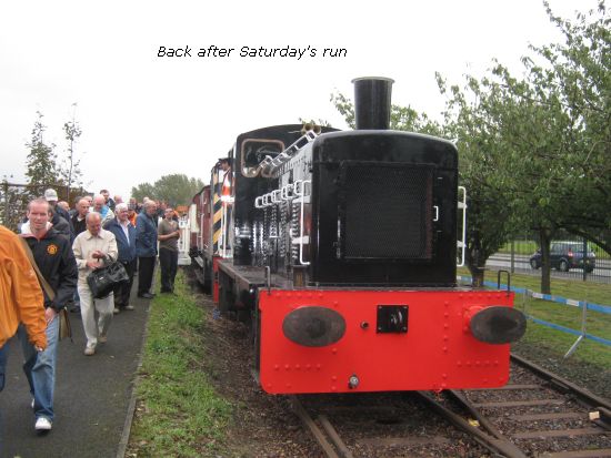 D2128 after Saturday's run