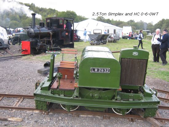 Apedale - 2.5Ton Simplex and HC 0-6-0-WT