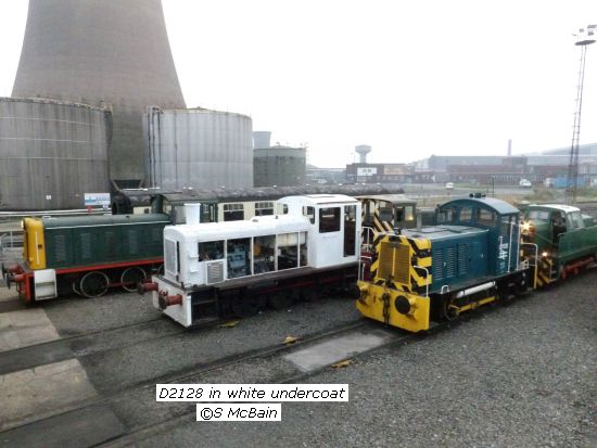 D2128 in white undercoat
