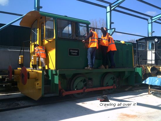 0-6-0 Diesel originally operating for Tarmac