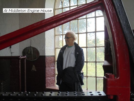 Pete in Middleton Engine House