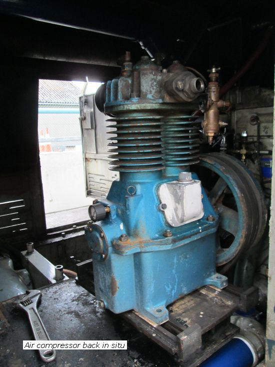 14 901 compressor back in place