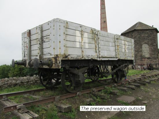 Preserved wagon Middleton Engine House