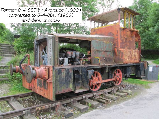 0-4-0dh (1960) was Avonside 0-4-0ST (1923)
