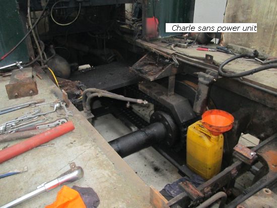 Charlie minus power unit