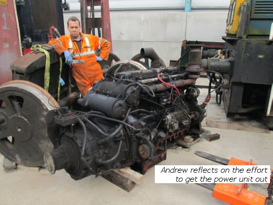 Andrew and Charlie's power unit